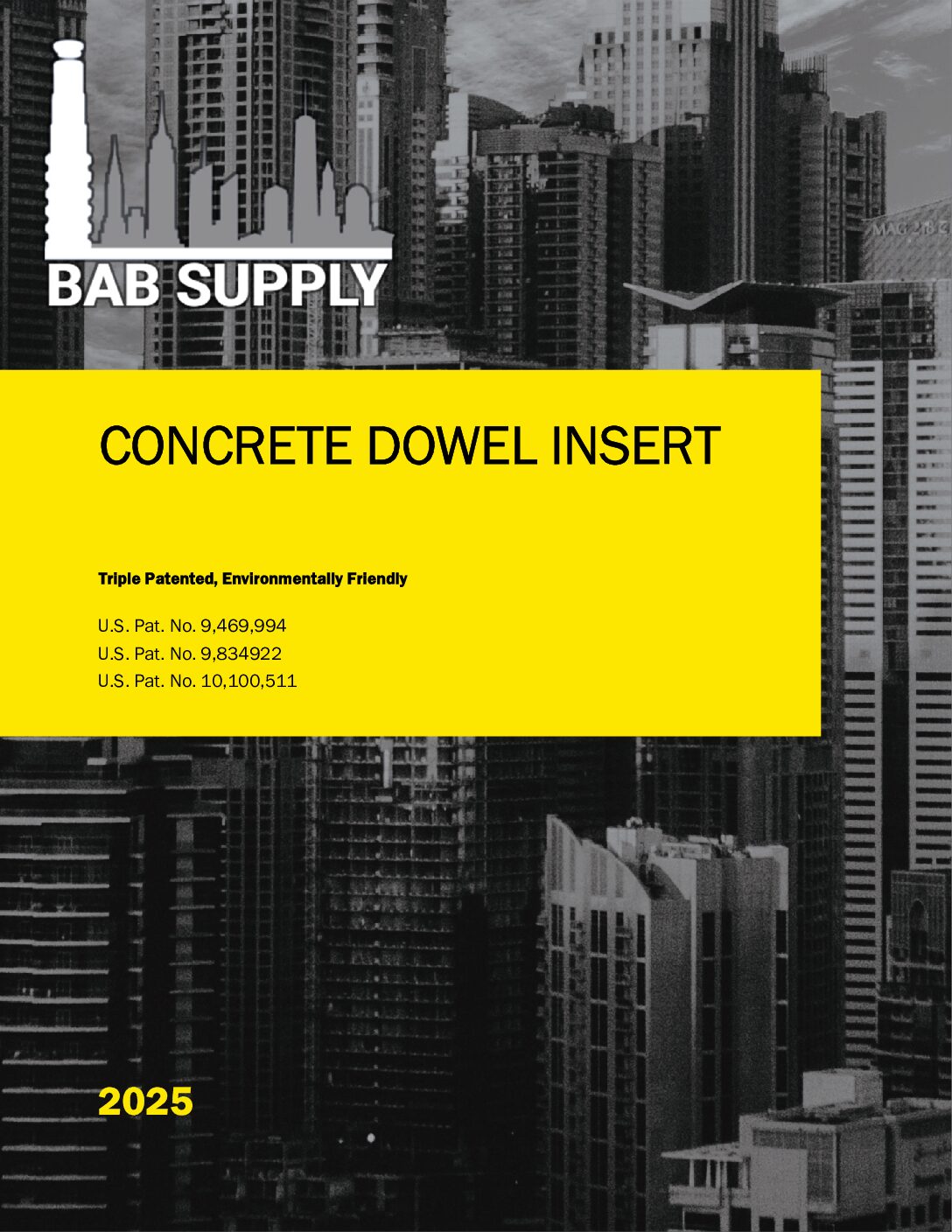 BAB Supply Concrete Dowel Brochure